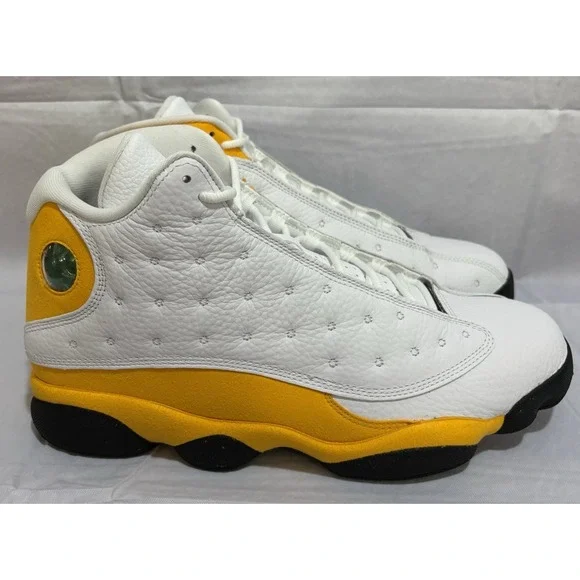 Nike Air Jordan Retro 13 Del Sol 414571-167 Men's Size 11 Yellow New In Box NIB